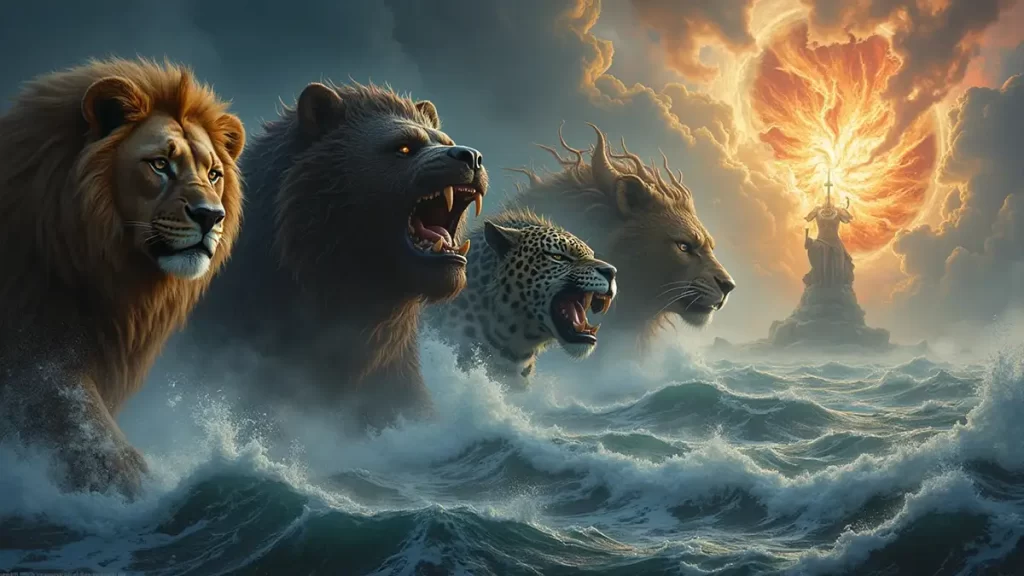 Daniel Dream - four great beasts