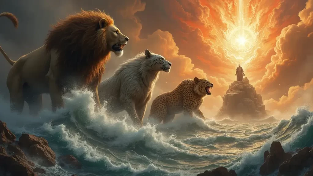 Daniel Dream - four great beasts