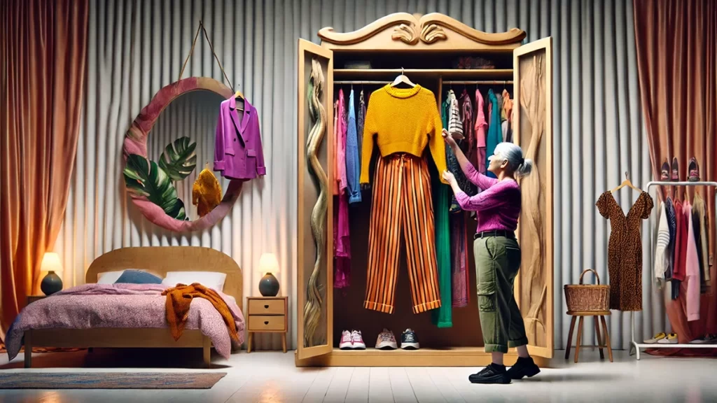 dream of wearing clothes that don’t fit