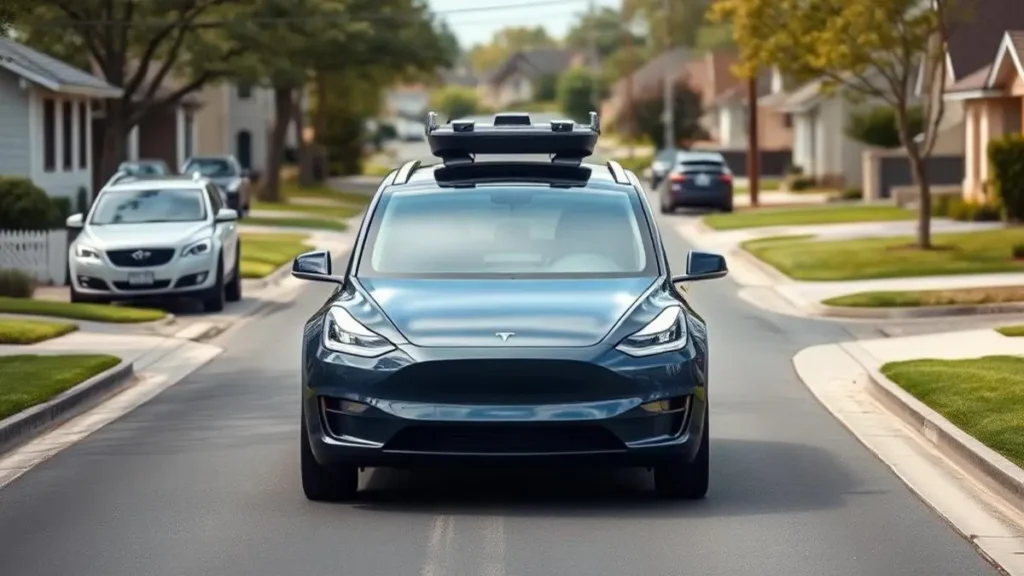 Tesla autonomous delivery